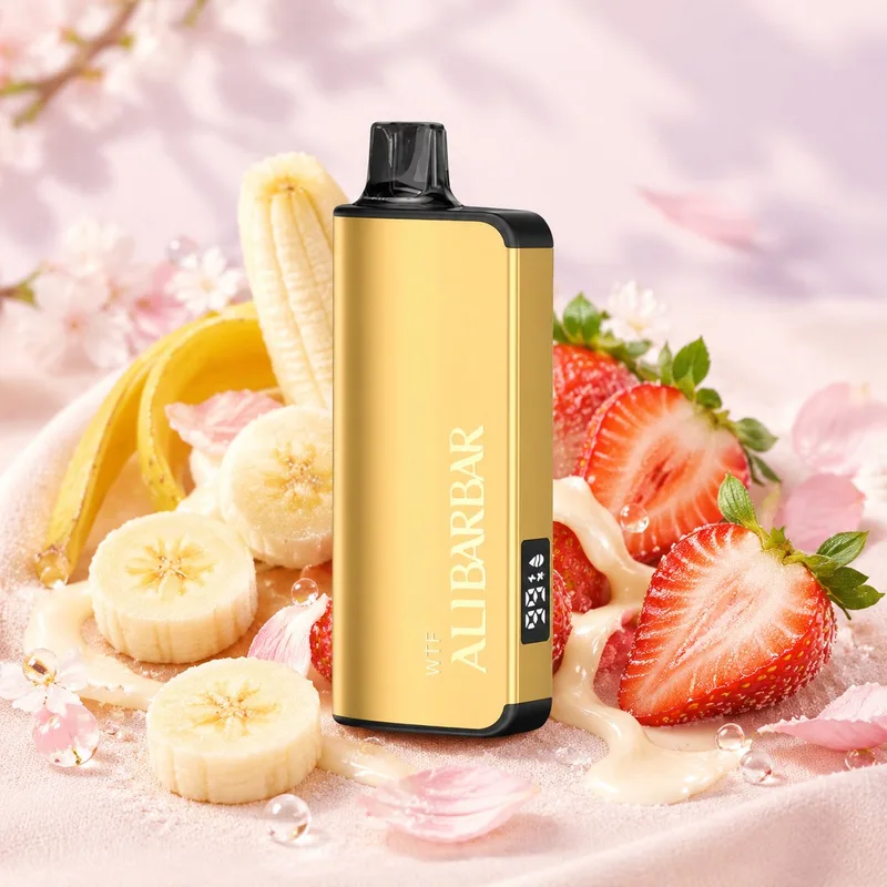 Strawnana INGOT 9000 — Alibarbar INGOT 9000 Puffs review photo, Velvet Vapour AU