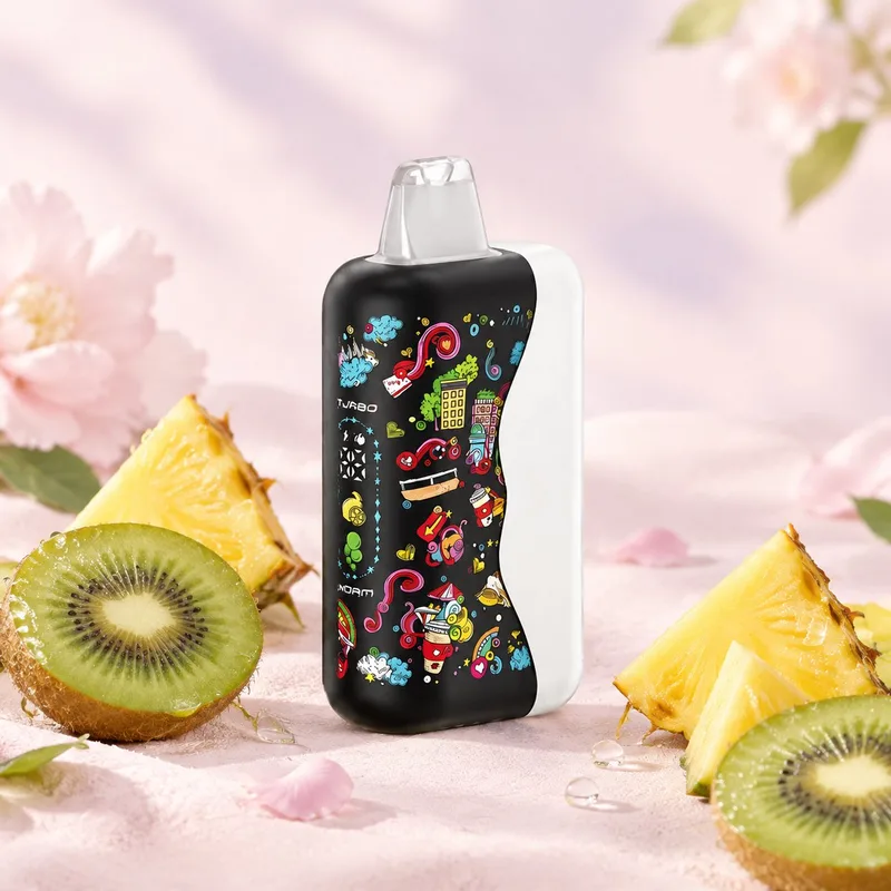 Kiwi Pineapple GO 35000 — Amigo GO 35000 Puffs review photo, Velvet Vapour AU