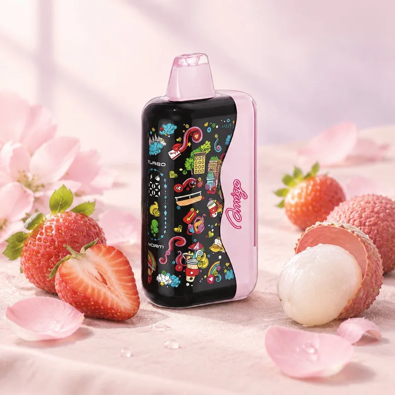 Strawberry Lychee GO 35000 — Amigo GO 35000 Puffs review photo, Velvet Vapour AU