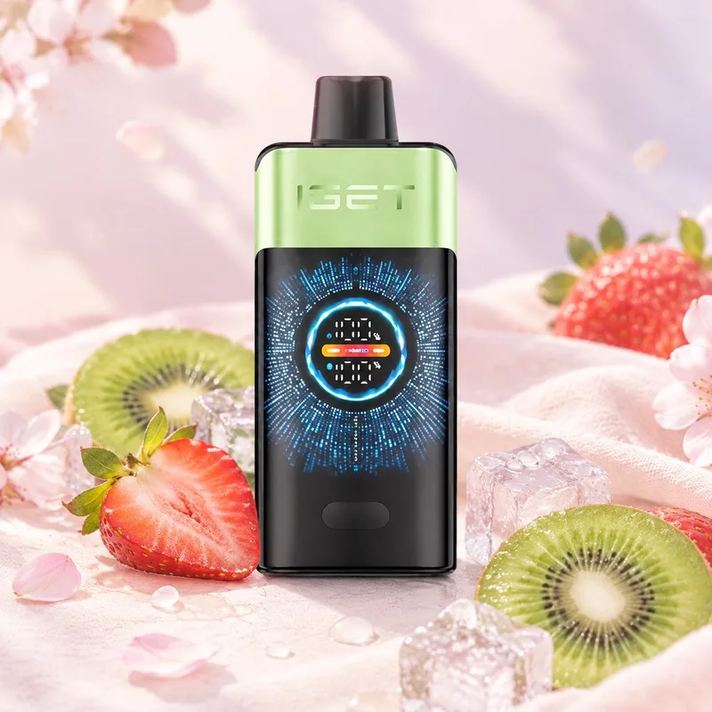 Strawberry Kiwi Ice IGET One — IGET One 12000 Puffs review photo, Velvet Vapour AU